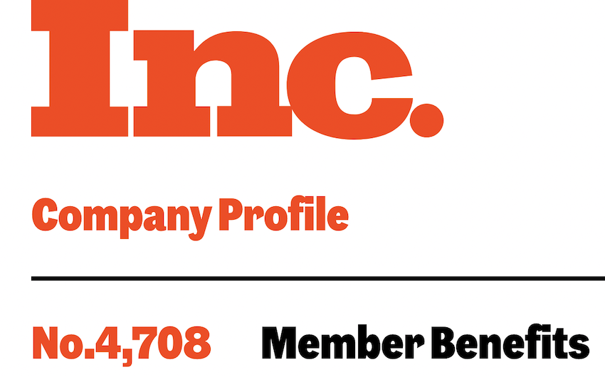 Inc. Company Profile of Member Benefits (graphic)