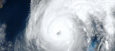 Satellite View Of Hurricane Ian